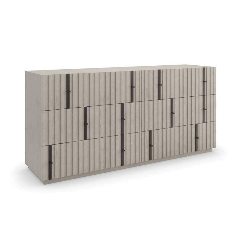 Clancy 6 - Drawer Solid Wood Dresser