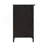 Stylish Transitional Black Nightstand-772011068