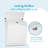 Aspen Locking Wall Mount Mailbox White-30748134