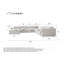 Flex Felix 8 Seater Corner Sofa -105278550-105278553