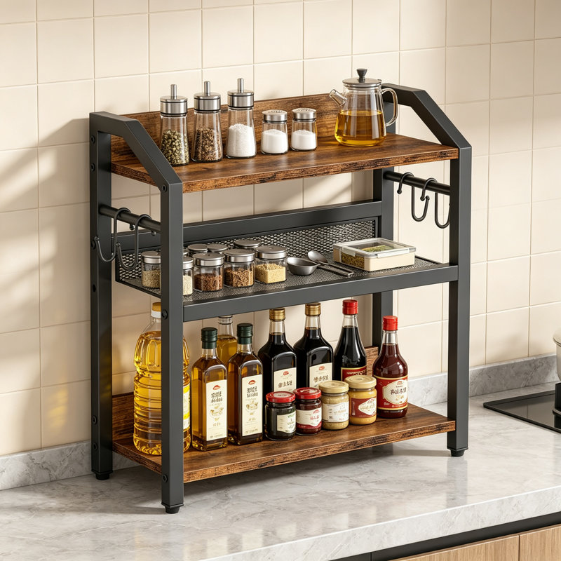 Freestanding Spice Rack