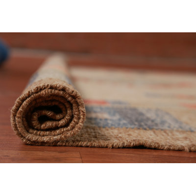 Tapis turc moderne à tissage plat 8 x 10