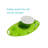 Creekkooler 15 Quarts Pop-Up Cooler in Green
