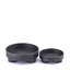 Plateau rond en aluminium gris Lg-594724438