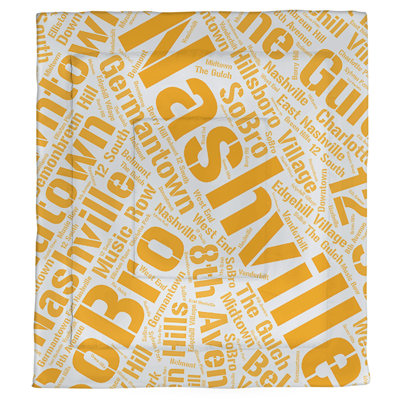 Modern & Contemporary Polyester Box Stitch Comforter