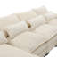 Grand canapé modulaire en U en chenille de style uni We Win-739039501