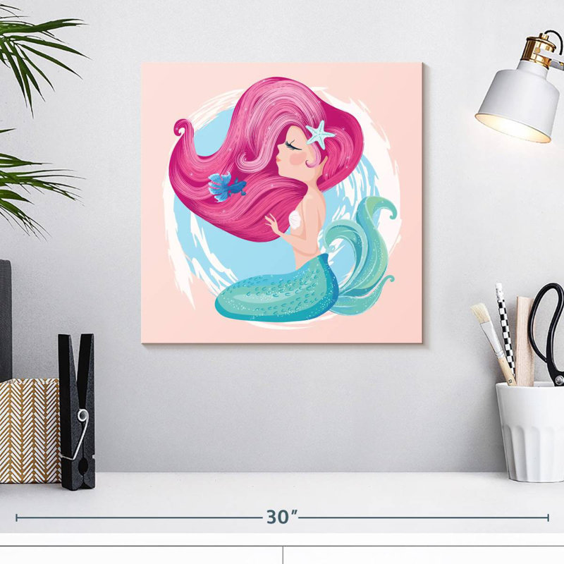 Ashelle Attractive Mermaid, 16" H x 16" W