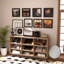 Ensemble de 4 cadres de disques en vinyle pour le mur, cadres d'albums pour pochettes d'albums 12 x 12-861436222