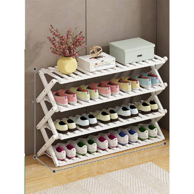 HOOBRO 8-Tier Shoe Rack, Large Capacity Shoe Shelf, Stable and