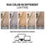 Tapis beige antidérapant à motif damier beige sable lavable à la machine-1643784580-1643784588