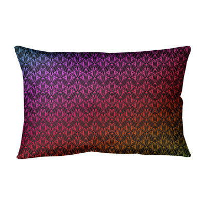 Coussin lombaire art déco Katelyn Elizabeth