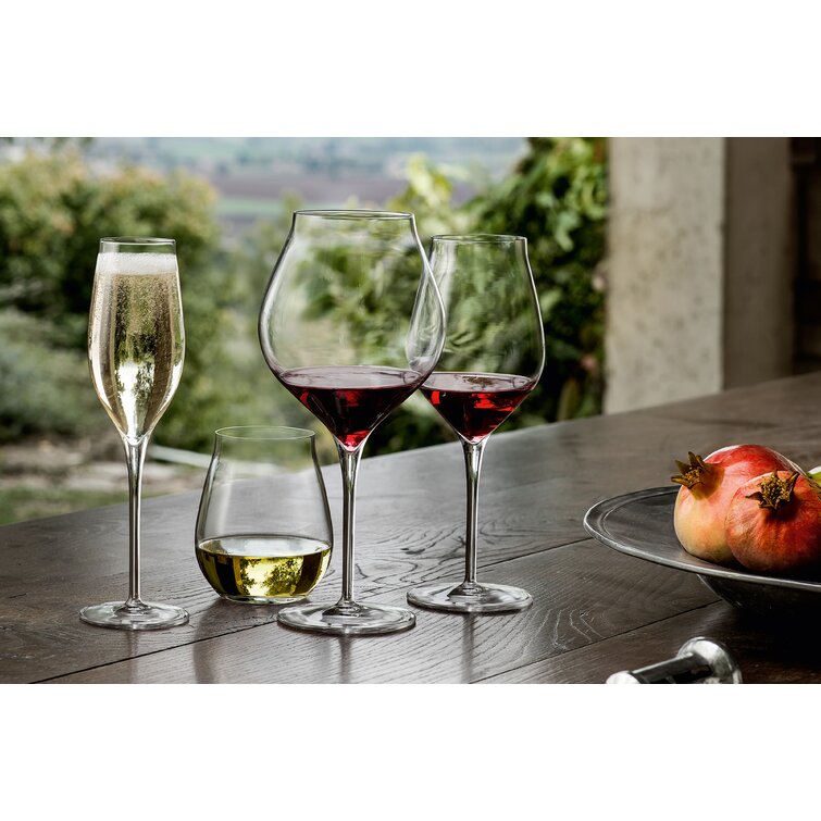 Luigi Bormioli Aero Red Wine Glasses 12.25-Ounce Set of 6