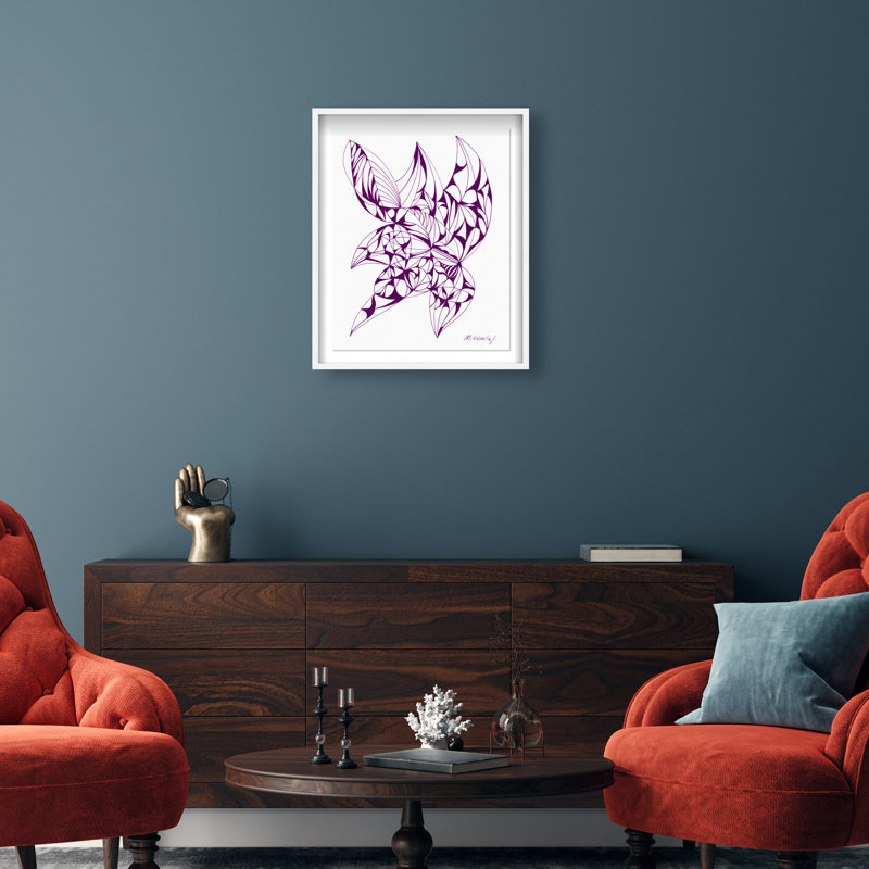 Manuel Roman - Starfish Print by Oliver Gal, 37.5"H x 31.5"W, White Shadowbox