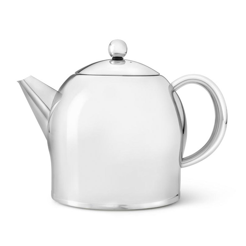 Santhee 1,99 pte Théière en acier inoxydable, 6 tasses