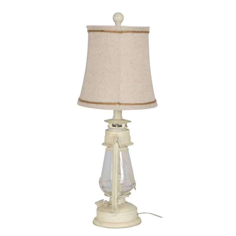 24" Table Lamp, Cream (Set of 2)