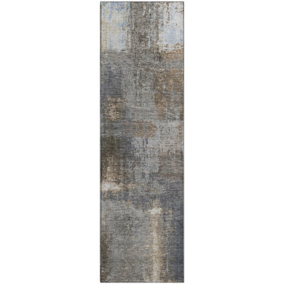 Premium Machine Washable Kumbhar AMF1354 Modern Rug