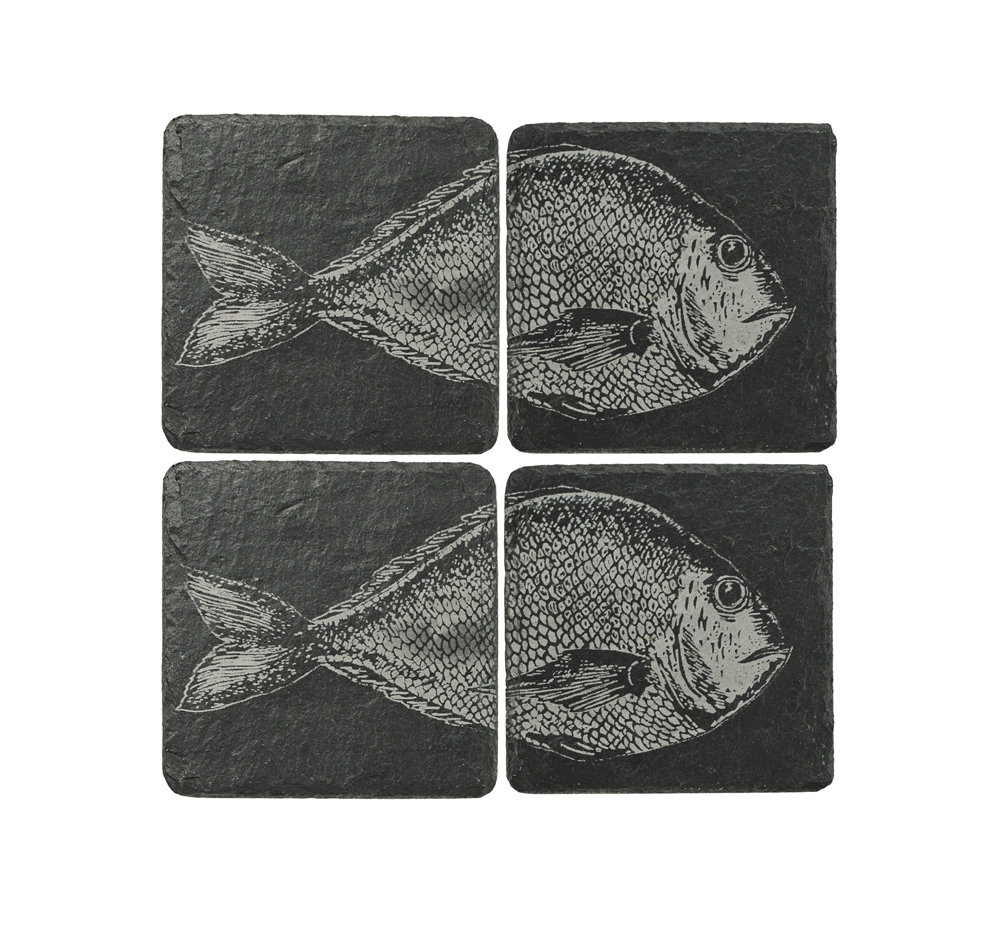 Square 4 Piece Coaster Set