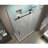 Coraline XL 44" - 48" W x 30" D x 80" H Frameless Rectangle Sliding Shower Enclosure, Frosted Glass-1658344316