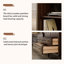 Vitrines en bois massif et verre foncé