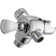 Universal Showering Components 3-Way Arm Diverter Valve with Handshower Mount