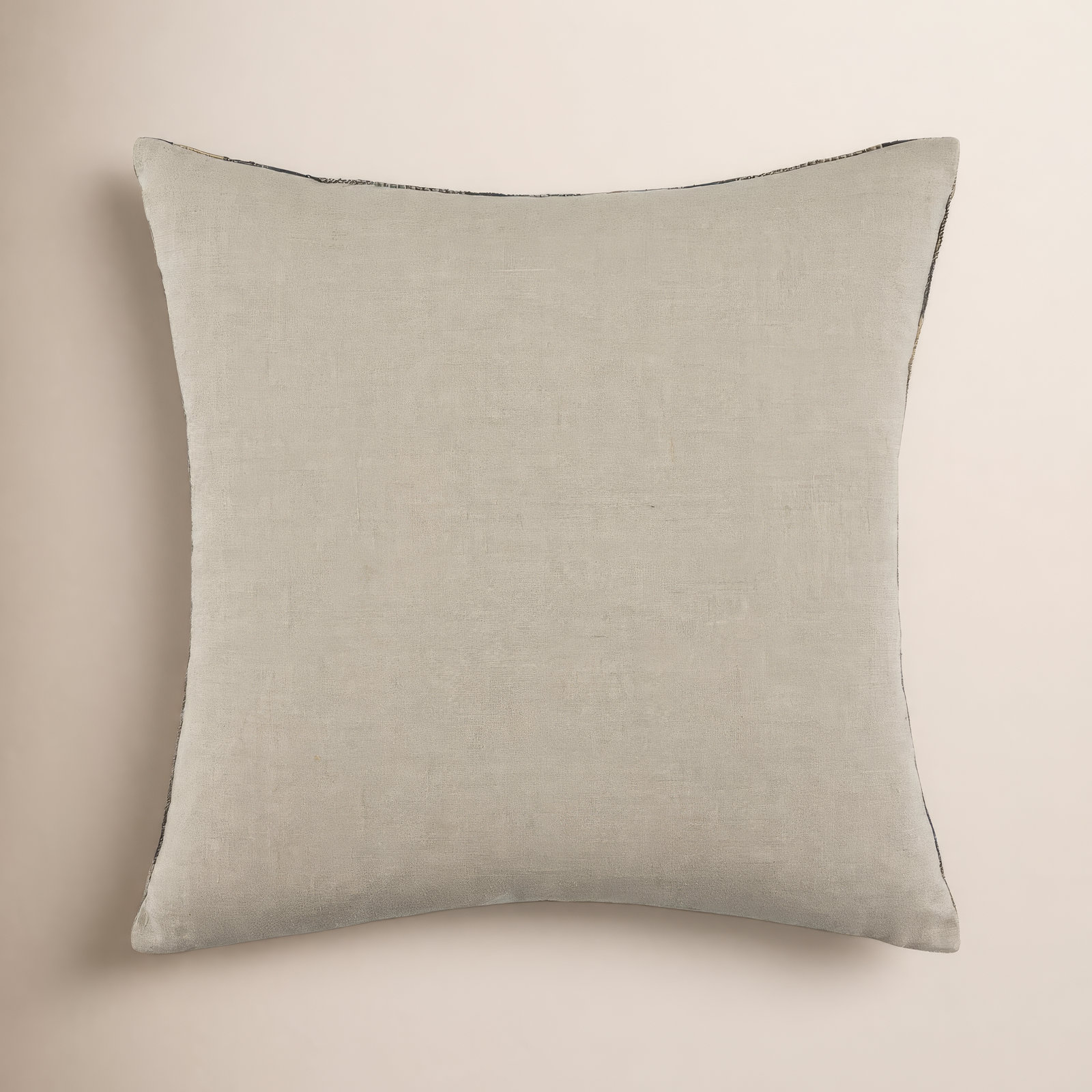 Marzano Accent Pillow, Pillow Cover Only - No Insert, Square 18", Black/Gray/Beige