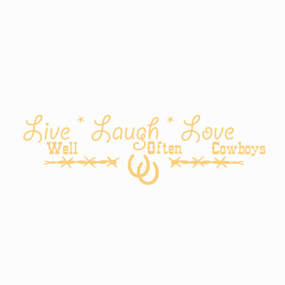 Text & Numbers Non-Wall Damaging Wall Decal