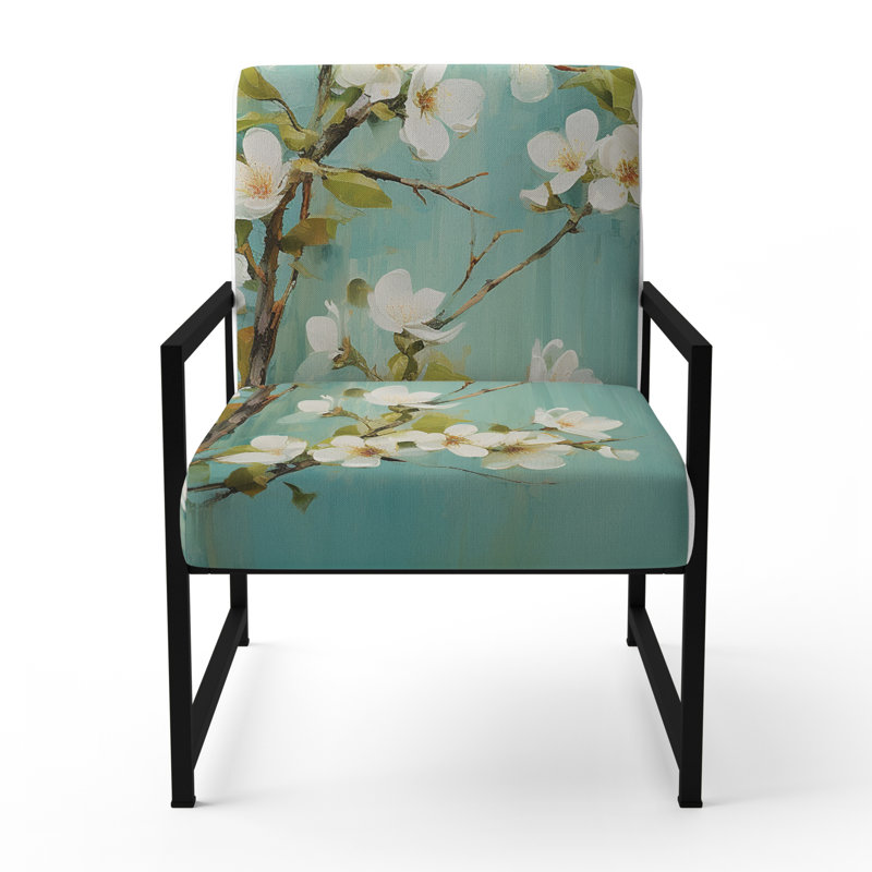Fauteuil d'appoint Curtisville - Apple Blossom, Noir, noir, noir, noir