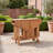 Lagarde 4 - Person Acacia Wood Patio Dining Set with-1560860537