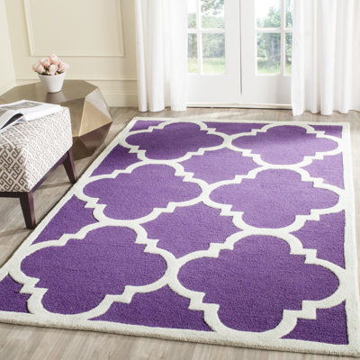 Tapis en laine touffeté à la main Cannen