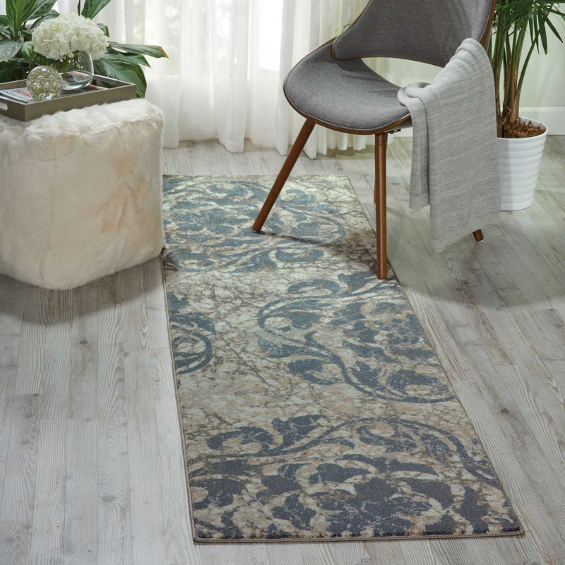 Shanana Floral Indoor Rug, Runner 2'2" x 7'6"
