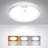 Motion Sensor Ceiling Light Wired 8.7 Inch 3000K 4000K 5000K Selectable LED Flush Mount Light Fixture Motion Activated Light With Timer Non-Dimmable 1 Pack