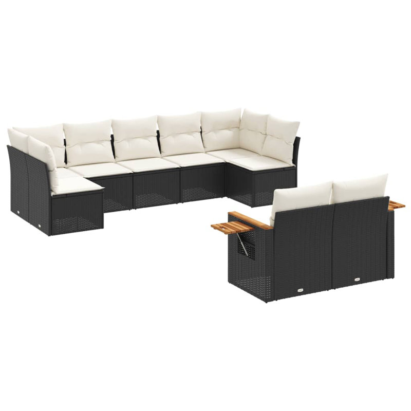 Ensemble de canapé de jardin Vidaxl