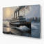 Art mural en métal gris transport-1488320039