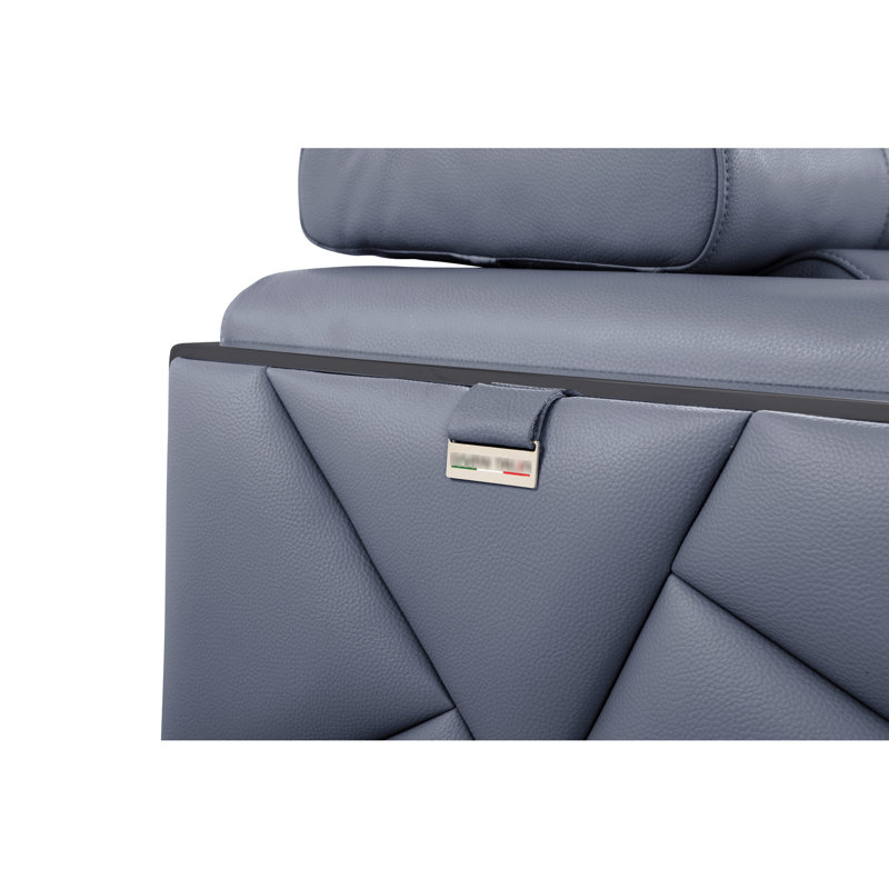 Chaise en cuir Global