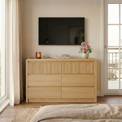 Mountford 47.2" W 6 Drawer Dresser,Bedroom Dresser