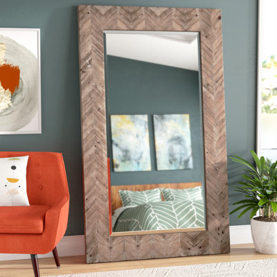 Chevron Full Length Mirror