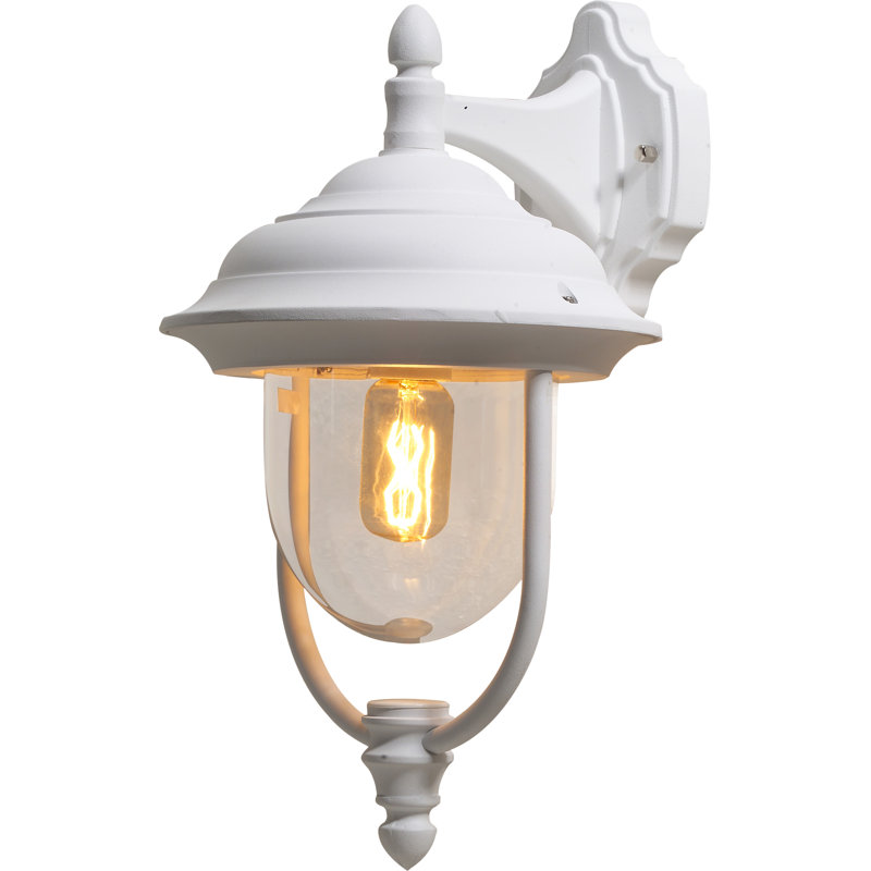 Parma Outdoor Wall Lantern, White