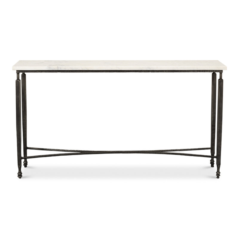 Mykos 61'' W Marble Console Table