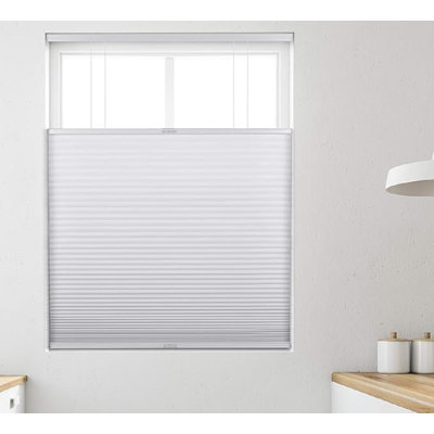 Cordless Semi Sheer Wood Cellular Shade