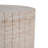 Outdoor/Indoor Lightweight Concrete Side Table,Travertine Finish