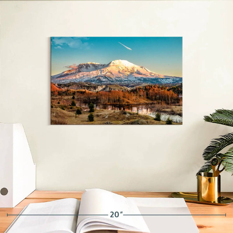 Alvord Mount St Helens Golden Glow, H 8 po x l 12 po
