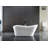 67" x 31.5" Freestanding Soaking Acrylic Bathtub