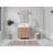 Sonoma 36 In. W X 22 In. D Center Sink  Bathroom Vanity In Warm Terracotta With Cove Edge Quartz-100435411