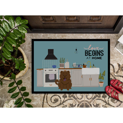 Tapis de cuisine d'intérieur ou d'extérieur Gorecke Appenzeller Sennenhund 24X36 CK7747JMAT_Dog
