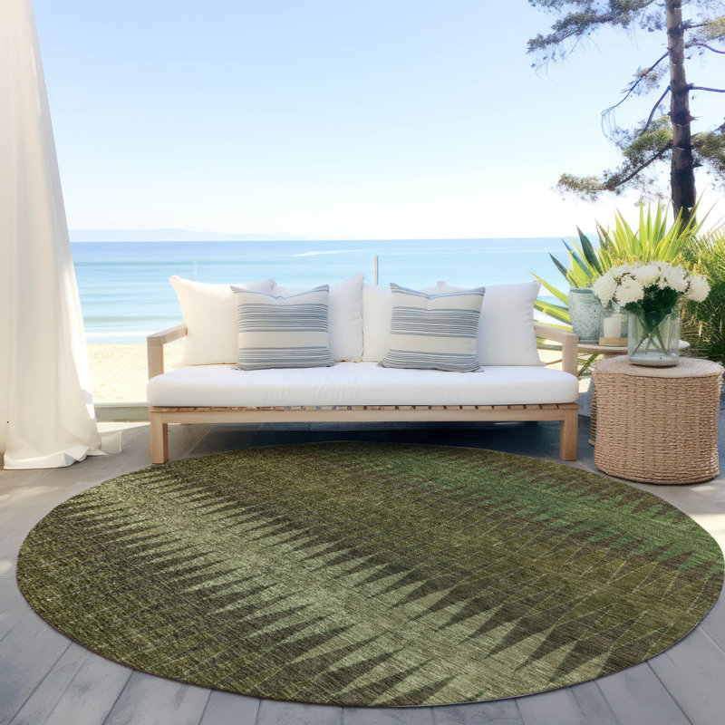Malek Area Rug, Round 8'