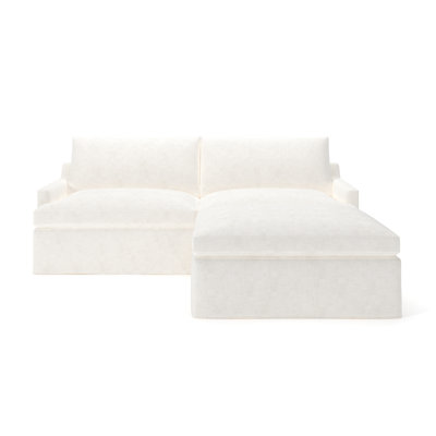 Wrenley 3-Piece Slipcovered Modular Sectional