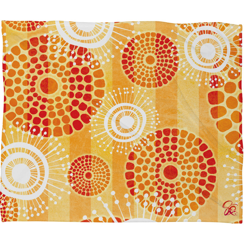 Jeté en forme de fête batik design