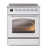 Blanc/chrome