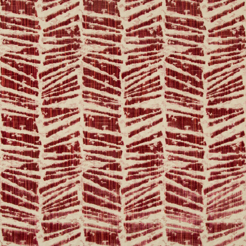Chaumont Velvets Performance Fabric, Red