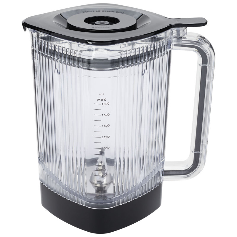 Enfinigy Tritan Jar, 1.8 L, Black